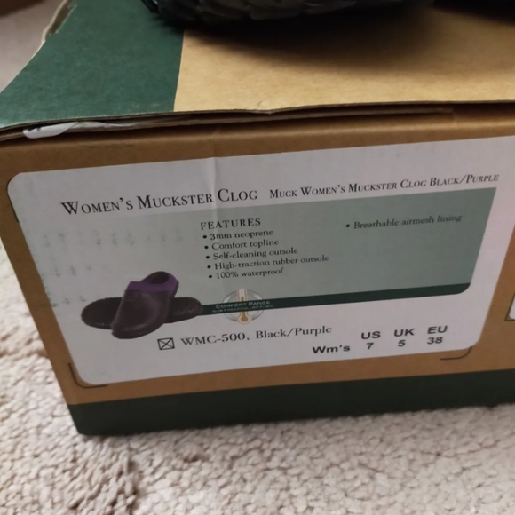 The Original Muck Boot Co Women's Muckster Waterproof  Clog Slipper Size 7 - Picture 5 of 5